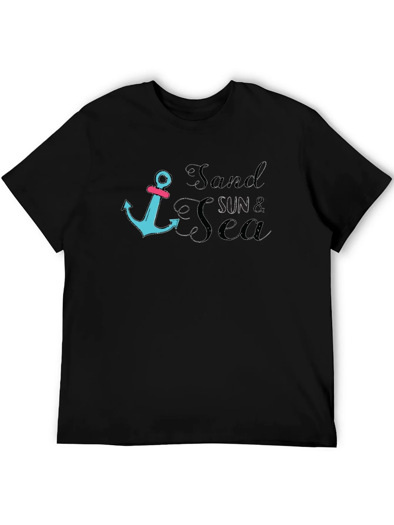 Sand Sun & Sea T-Shirt with Anchor
