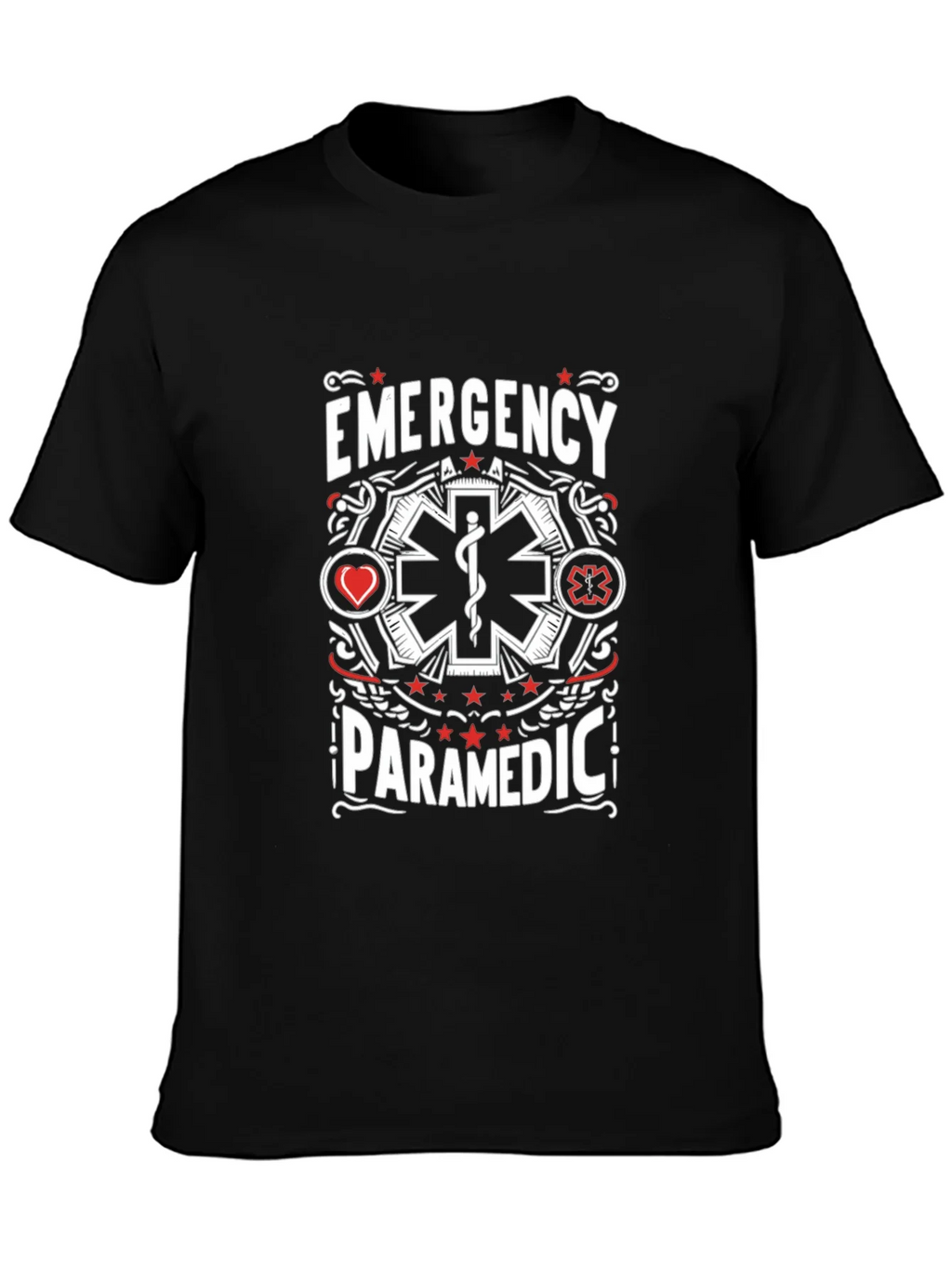 Emergency Paramedic T-Shirt - Medical Hero Graphic Tee