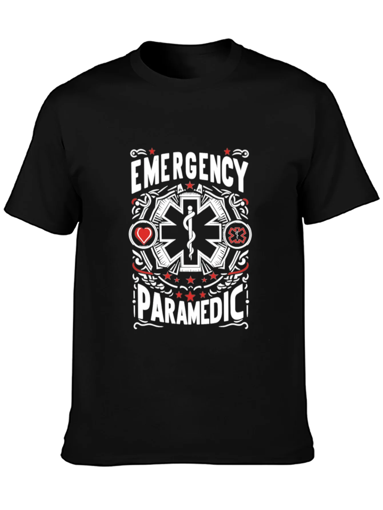 Emergency Paramedic T-Shirt - Medical Hero Graphic Tee