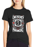 Emergency Paramedic T-Shirt - Medical Hero Graphic Tee