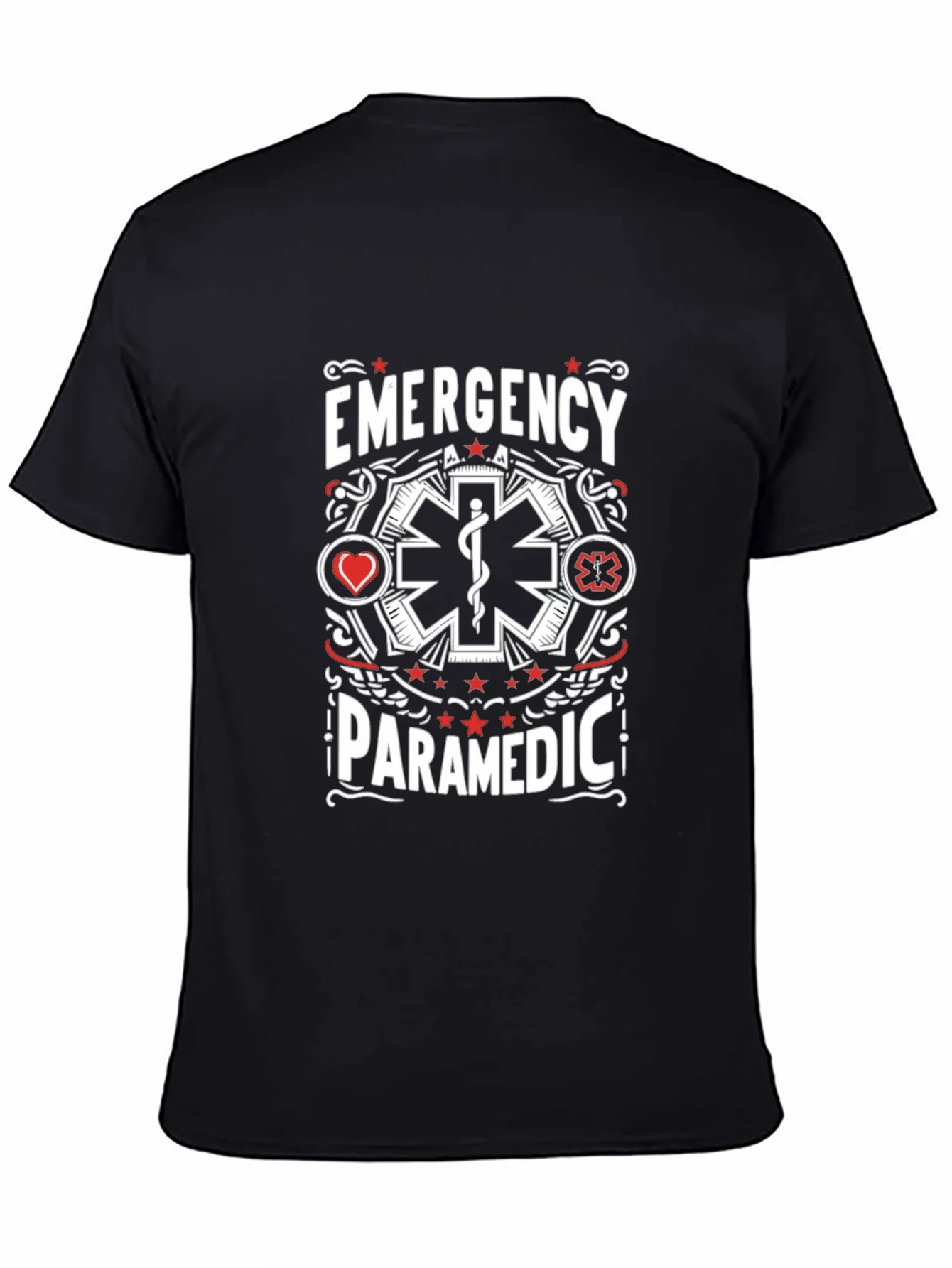 Emergency Paramedic T-Shirt - Medical Hero Graphic Tee