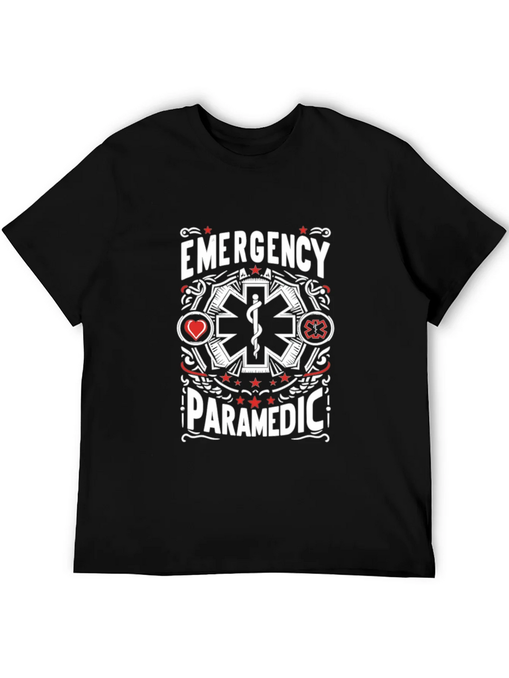 Emergency Paramedic T-Shirt - Medical Hero Graphic Tee
