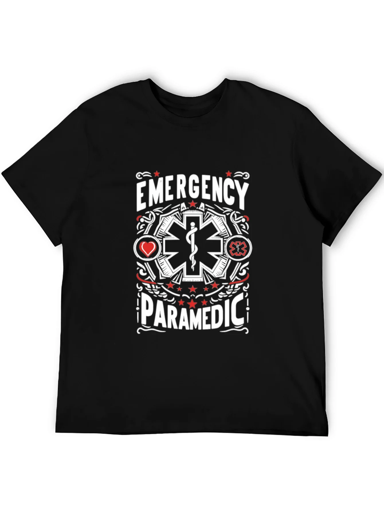 Emergency Paramedic T-Shirt - Medical Hero Graphic Tee