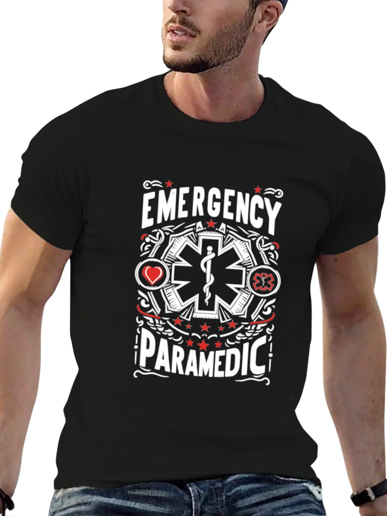 Emergency Paramedic T-Shirt - Medical Hero Graphic Tee