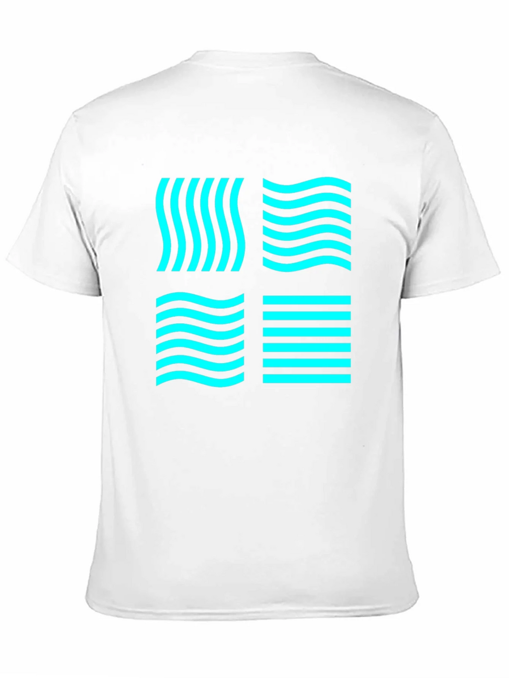 Aqua Grid Tee - Element Graphic Black T-Shirt