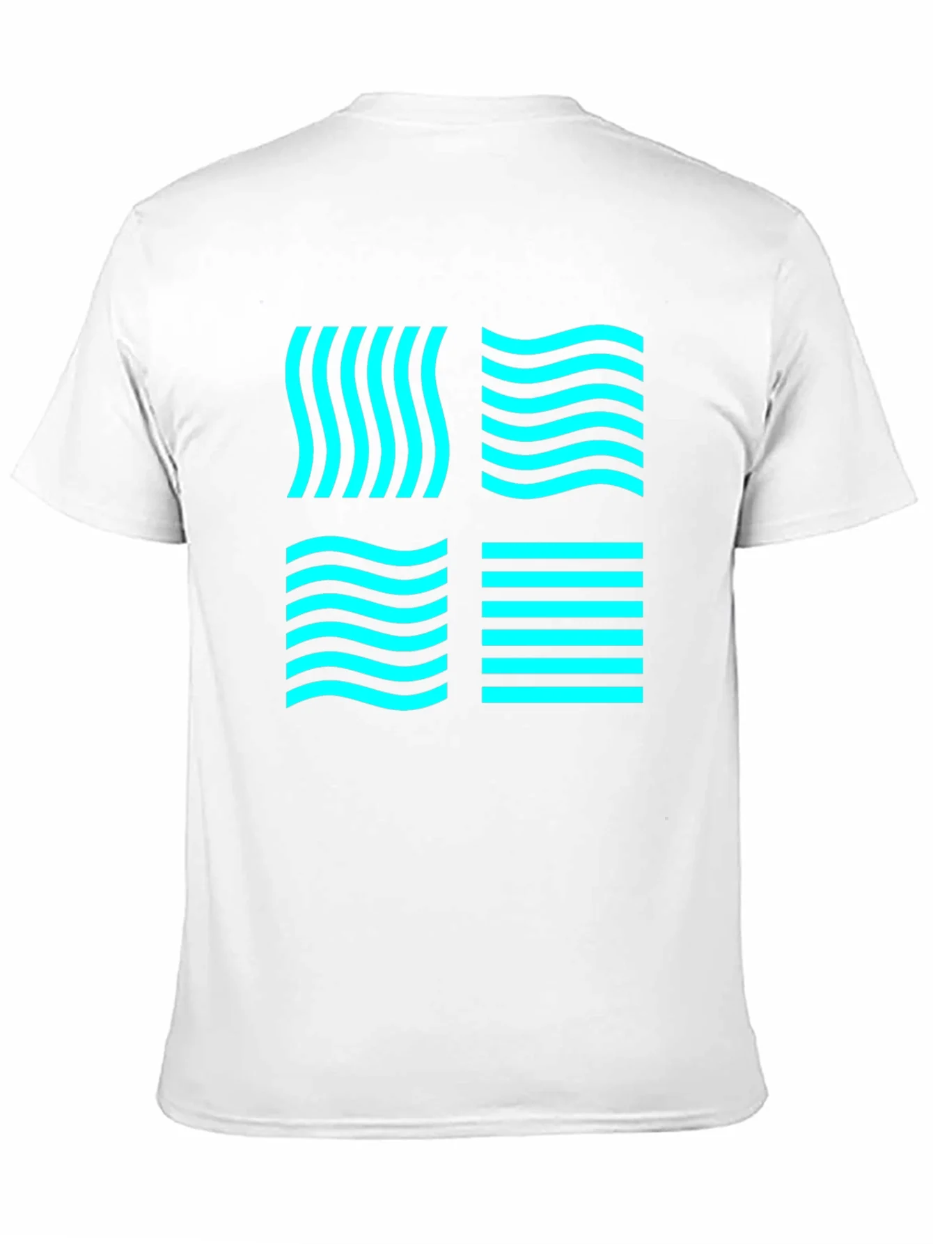Aqua Grid Tee - Element Graphic Black T-Shirt
