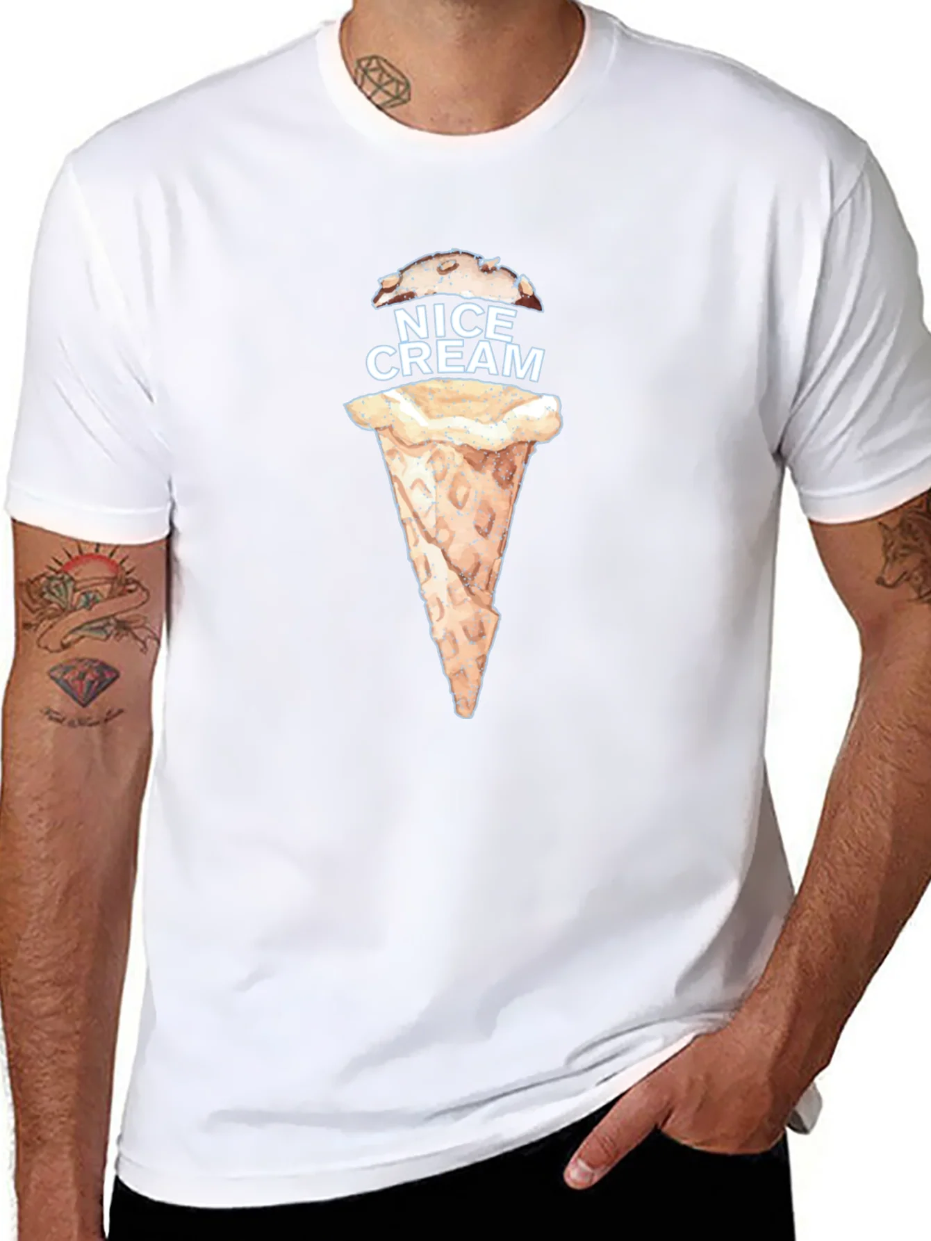 Nice Cream Graphic T-Shirt