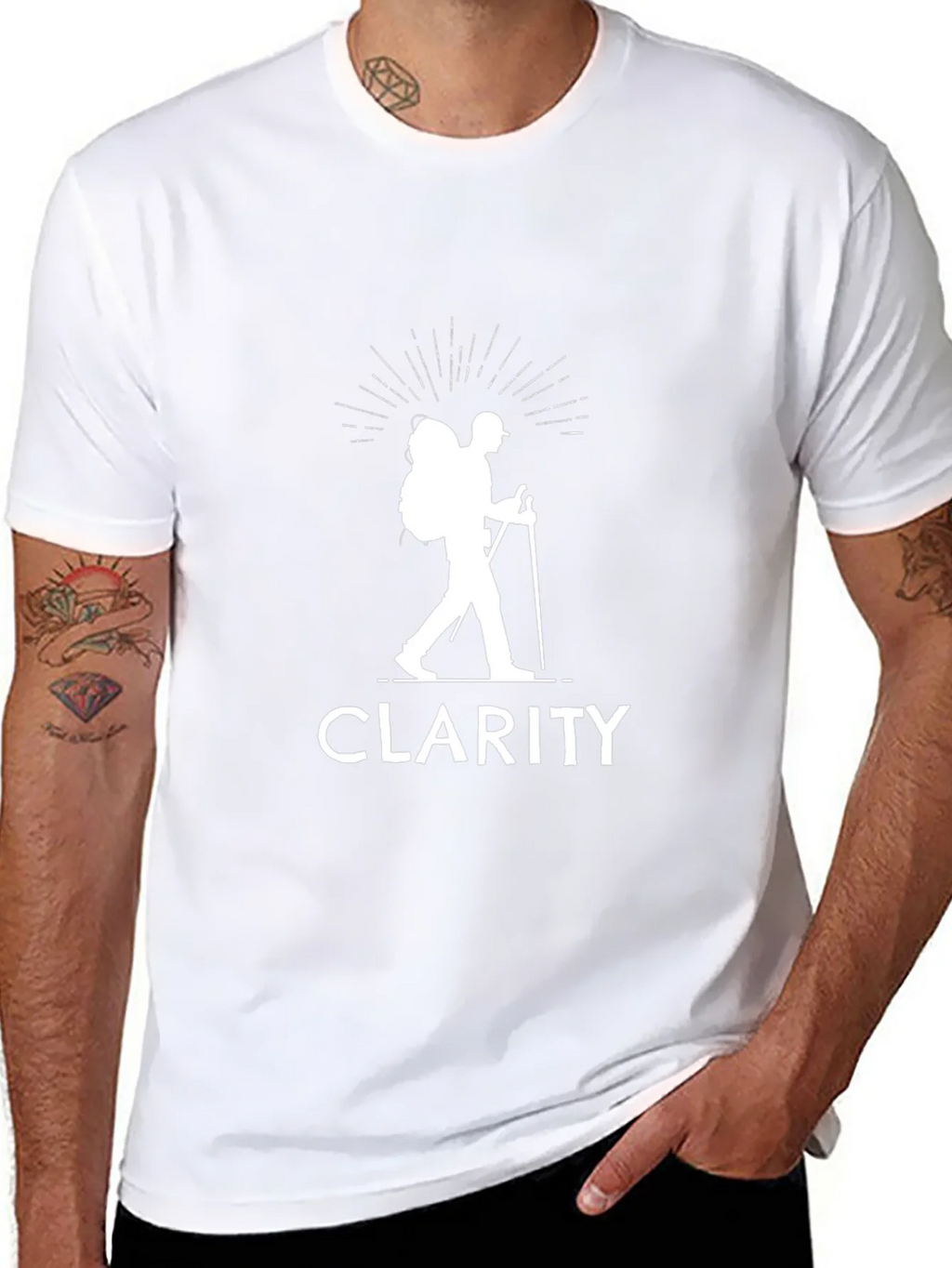 Clarity Hiking T-Shirt - Adventure Awaits