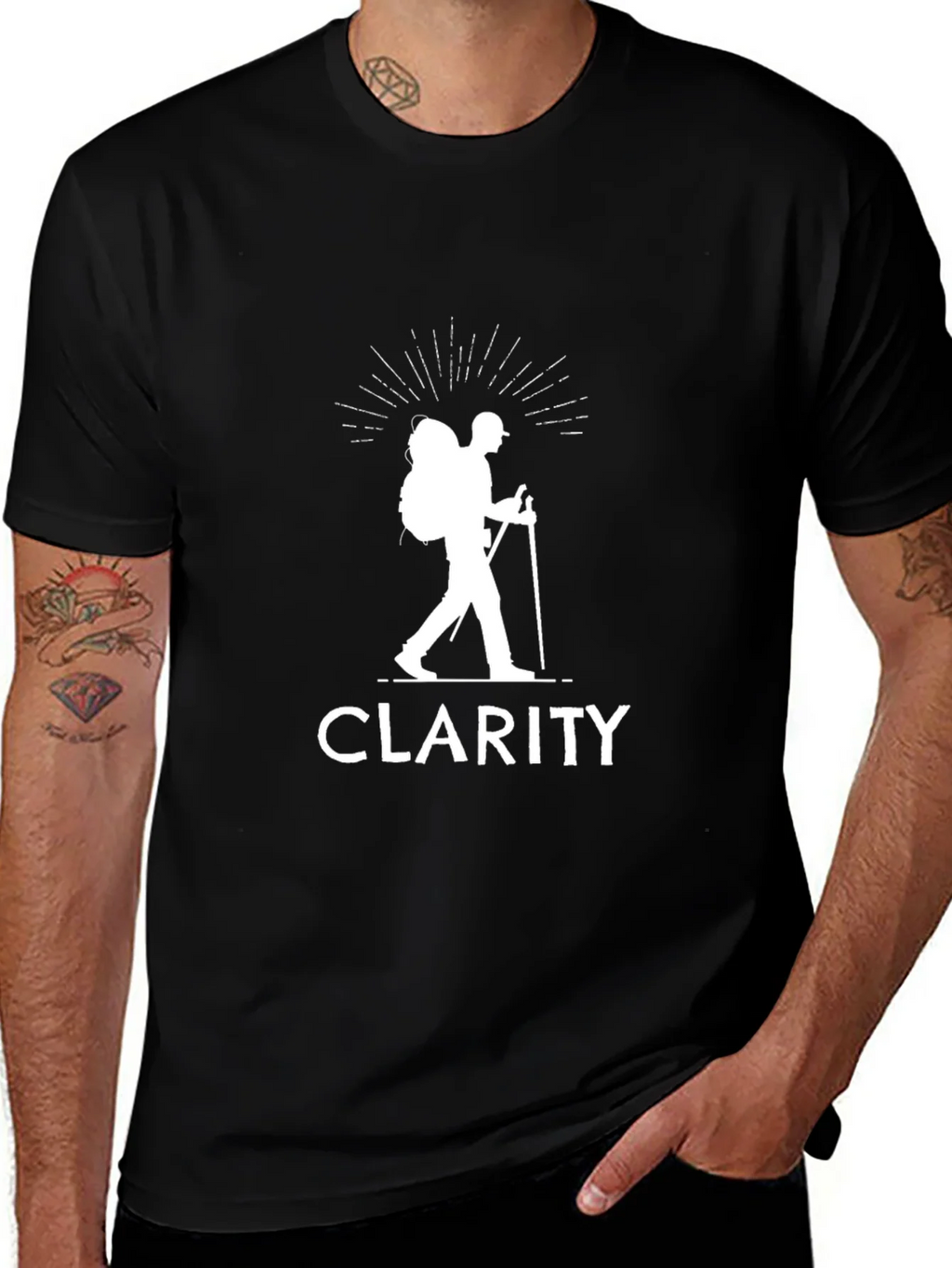 Clarity Hiking T-Shirt - Adventure Awaits