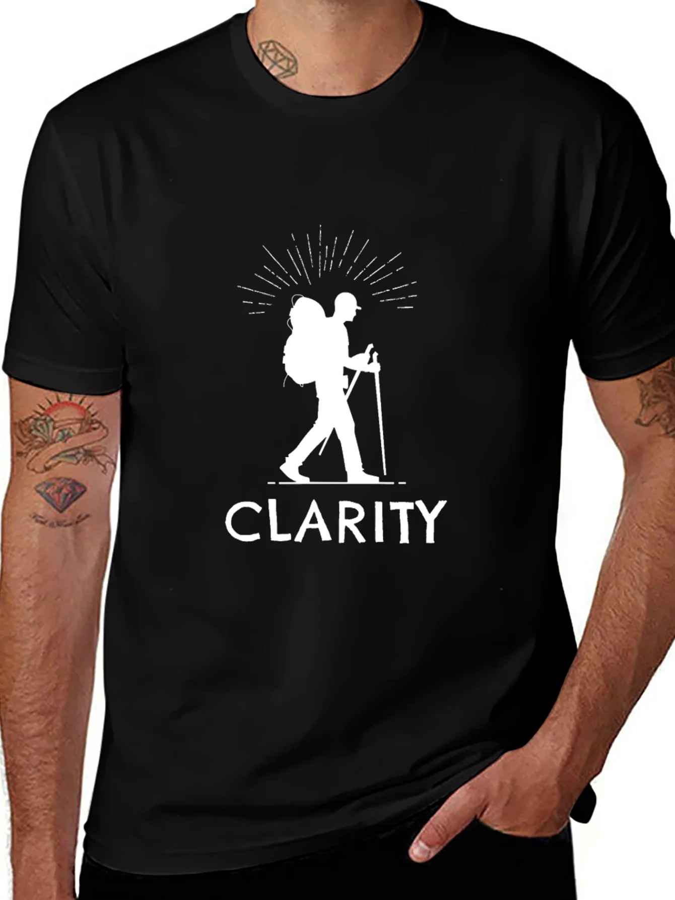 Clarity Hiking T-Shirt - Adventure Awaits