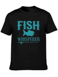 Fish Whisperer Graphic Tee - Anglers Humor