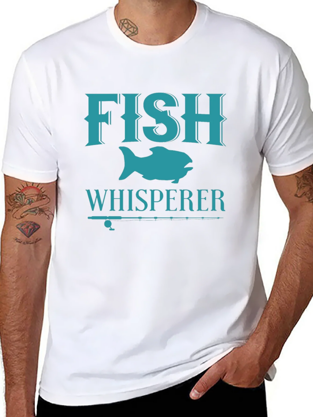 Fish Whisperer Graphic Tee - Anglers Humor