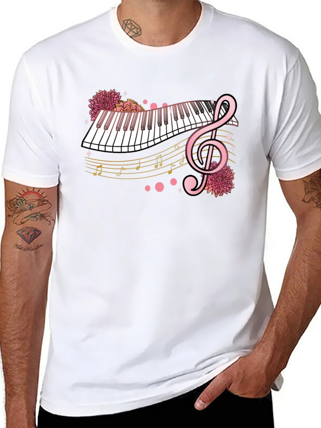 Musical Keyboard T-Shirt