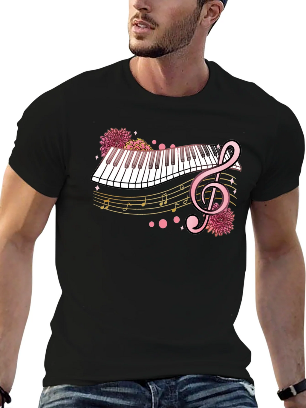 Musical Keyboard T-Shirt