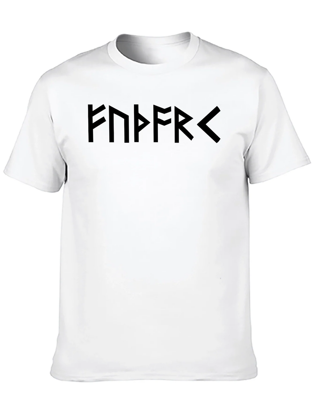 Rune Graphic Black T-Shirt