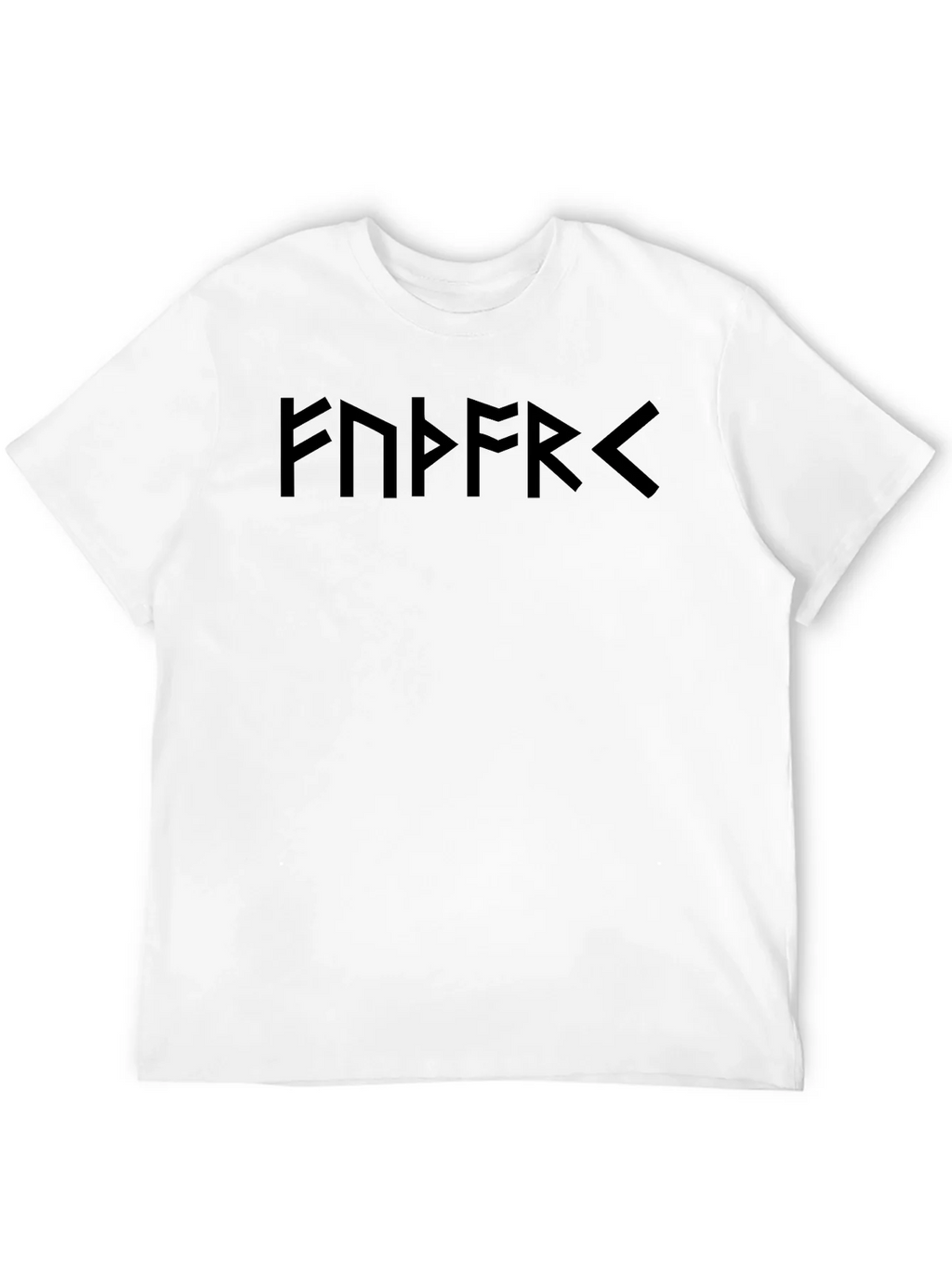 Rune Graphic Black T-Shirt