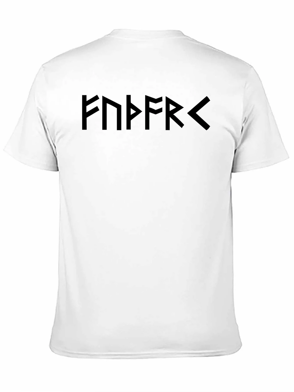 Rune Graphic Black T-Shirt