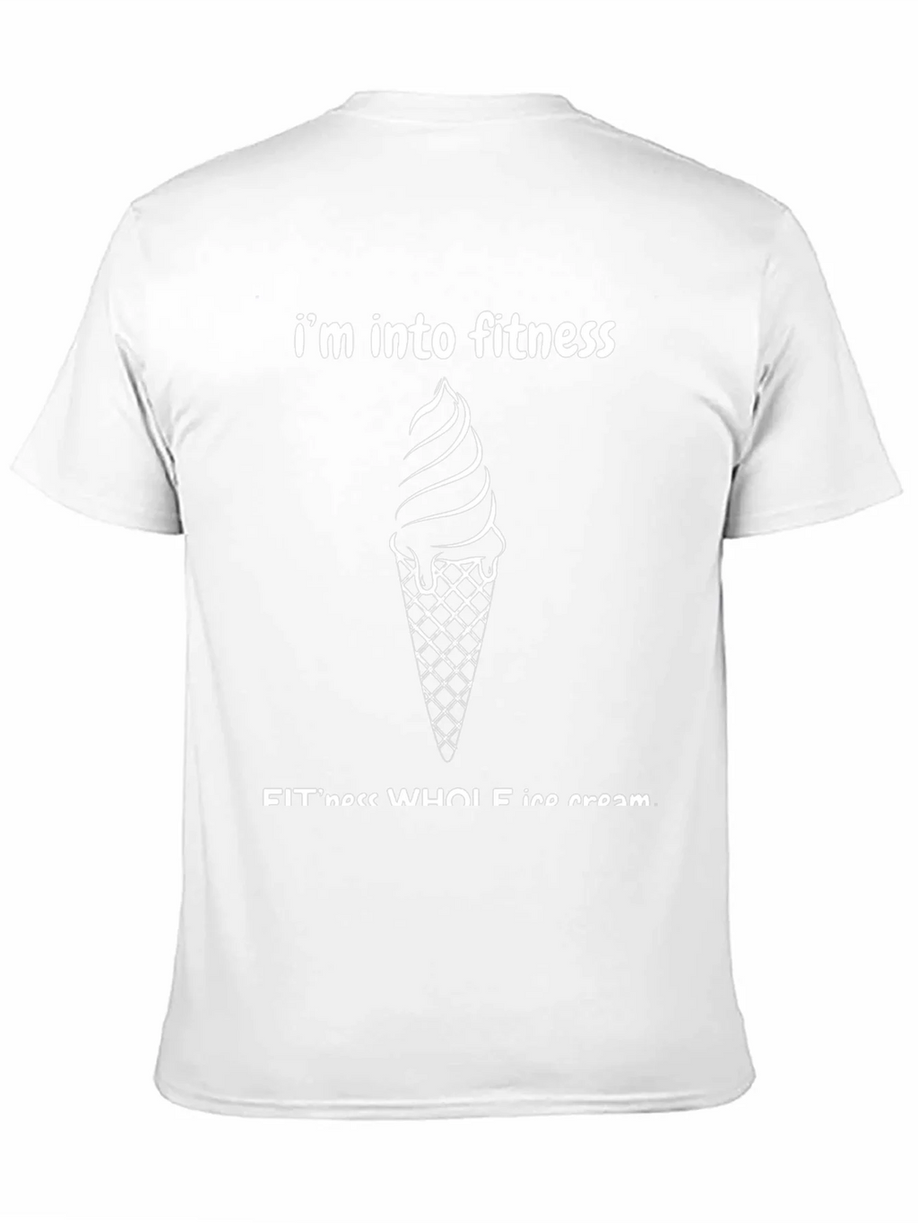 Im Into Fitness Whole Ice Cream T-Shirt