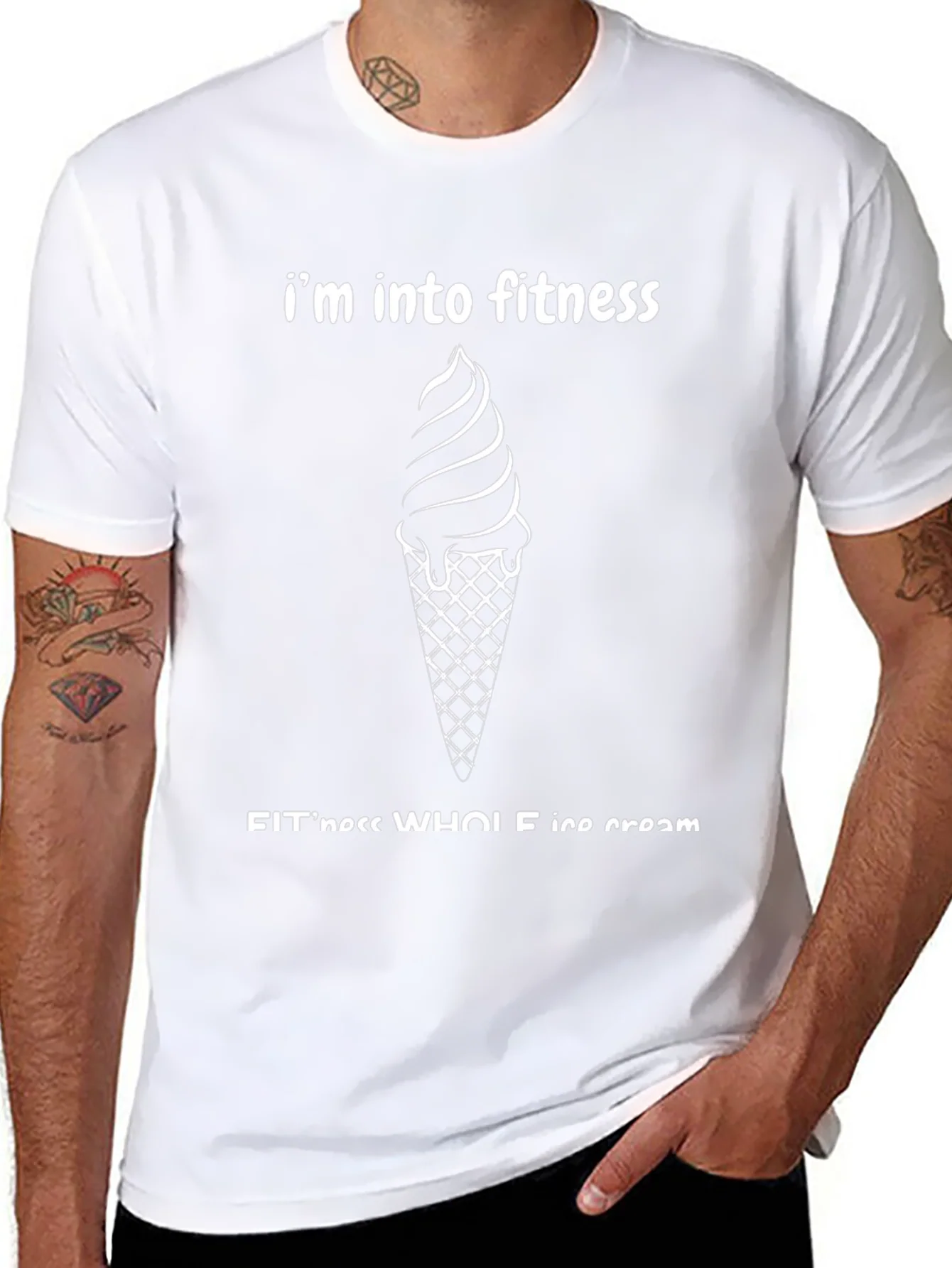 Im Into Fitness Whole Ice Cream T-Shirt