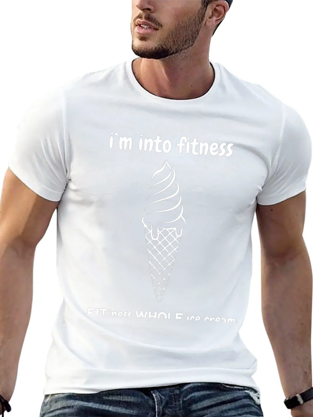 Im Into Fitness Whole Ice Cream T-Shirt