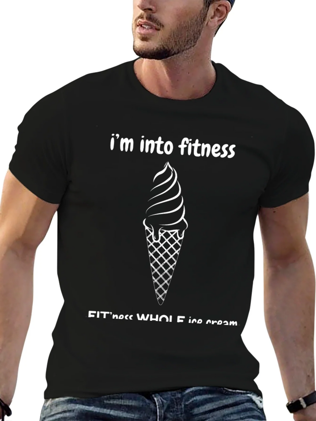 Im Into Fitness Whole Ice Cream T-Shirt