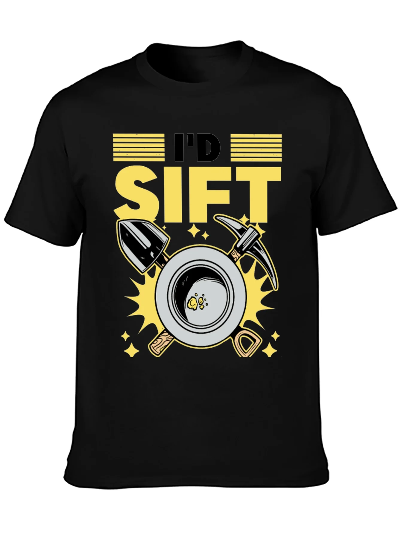 Id Sift Gold Miner T-Shirt - Prospecting Tee