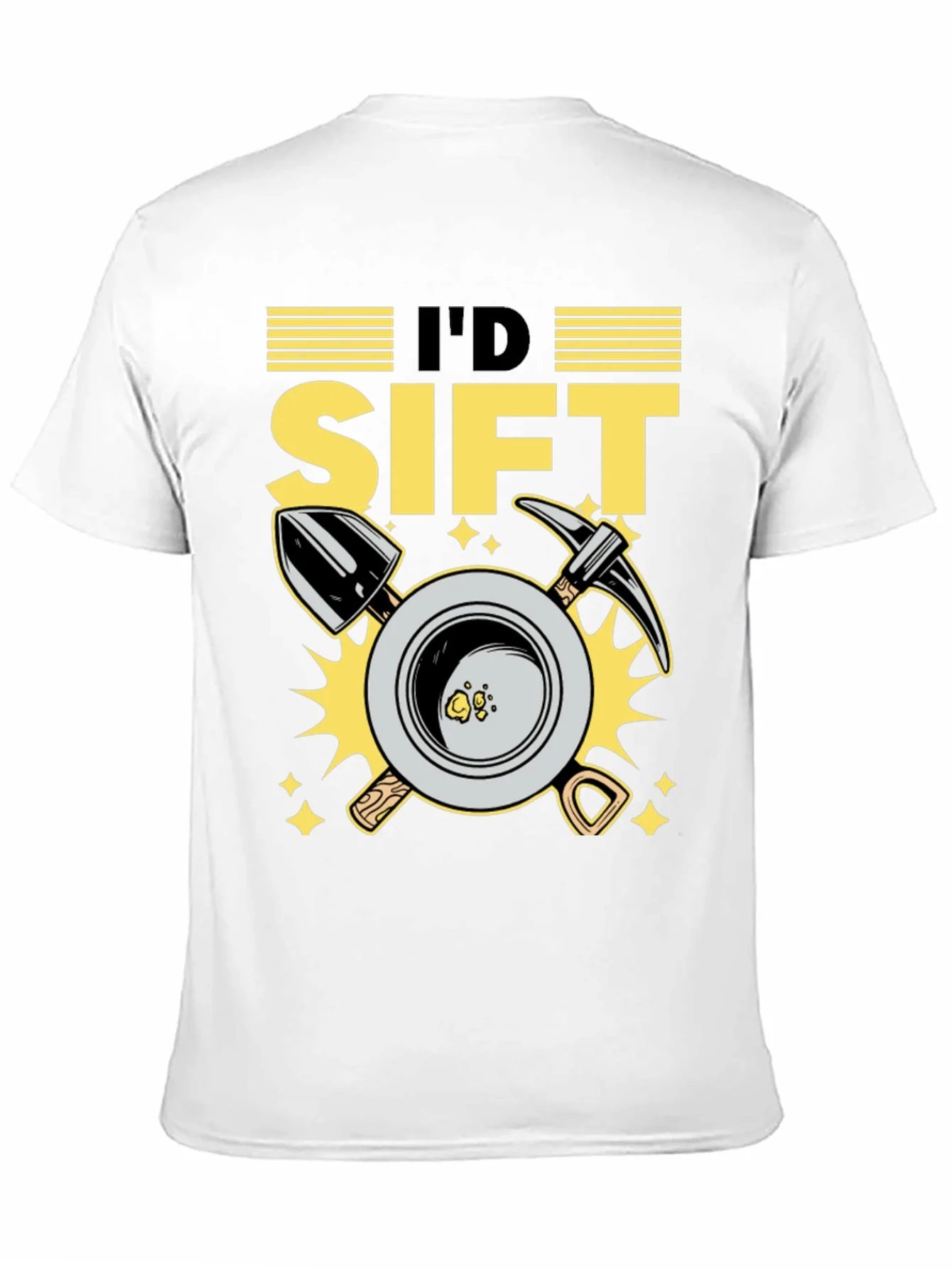 Id Sift Gold Miner T-Shirt - Prospecting Tee