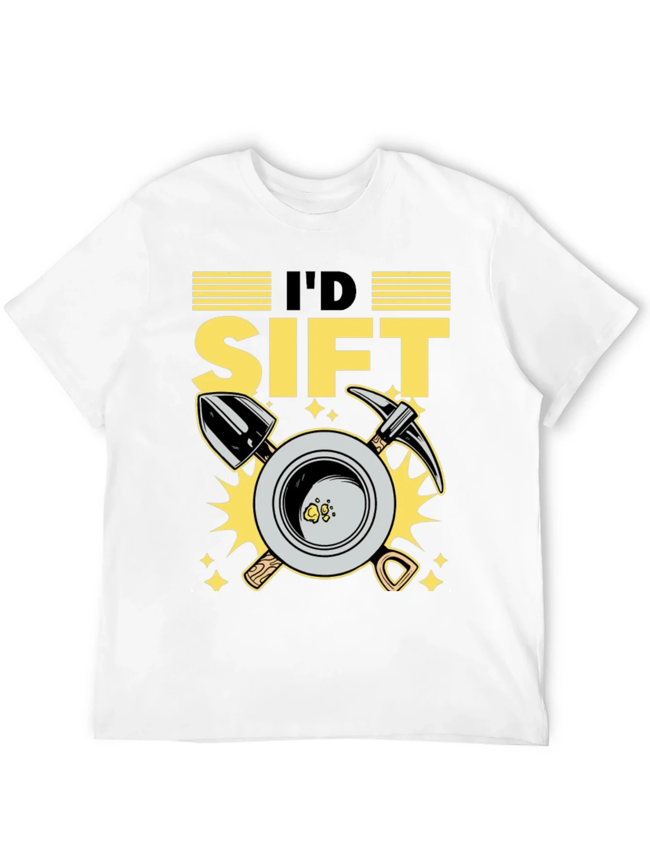 Id Sift Gold Miner T-Shirt - Prospecting Tee