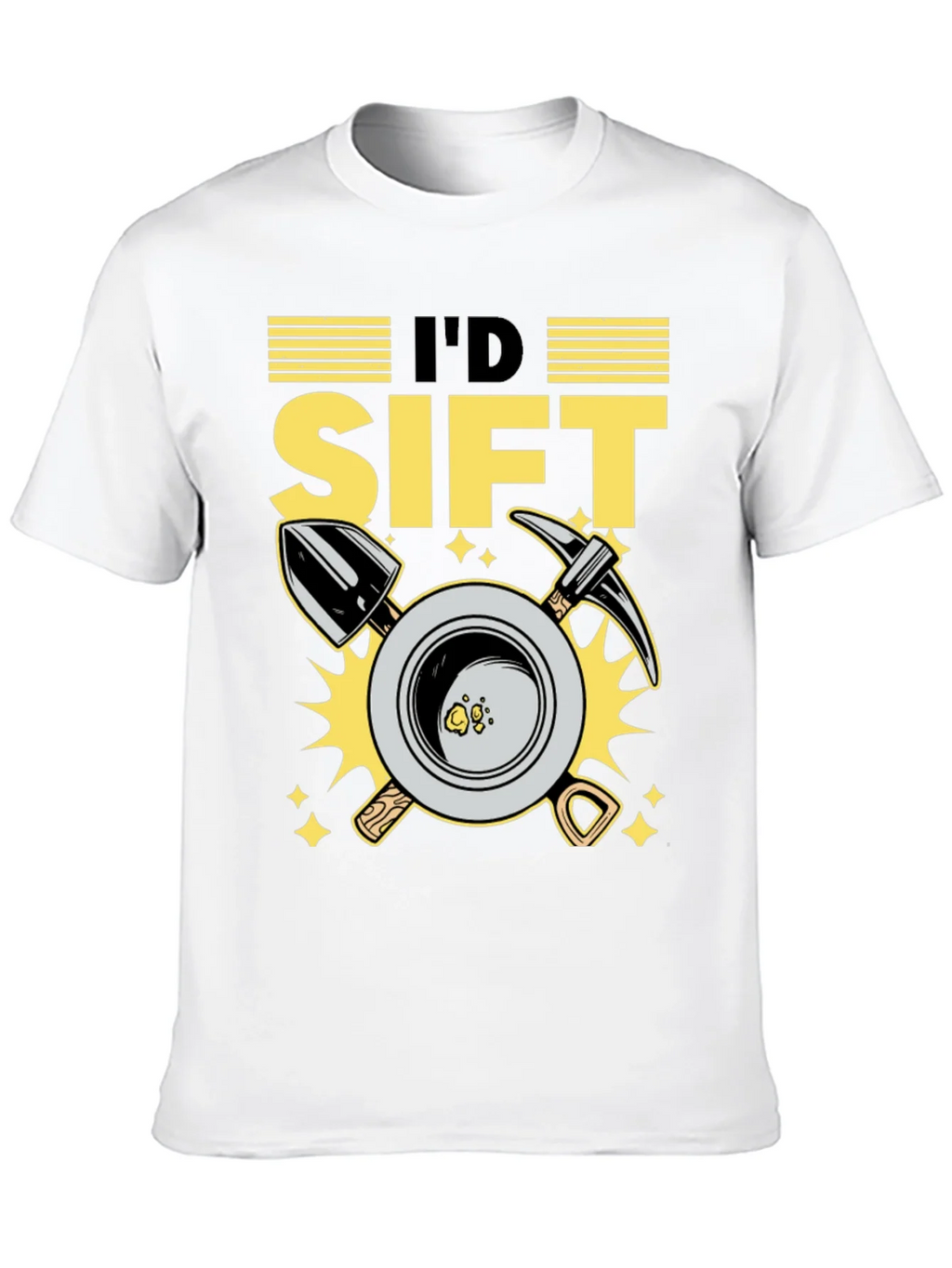 Id Sift Gold Miner T-Shirt - Prospecting Tee