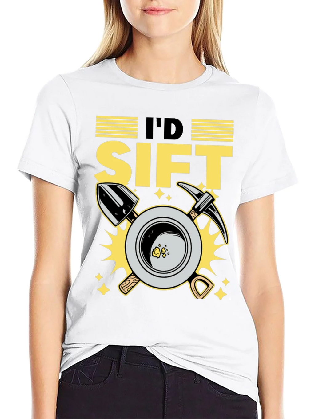 Id Sift Gold Miner T-Shirt - Prospecting Tee