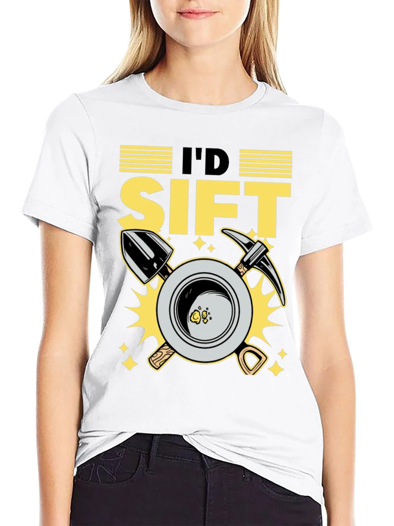 Id Sift Gold Miner T-Shirt - Prospecting Tee