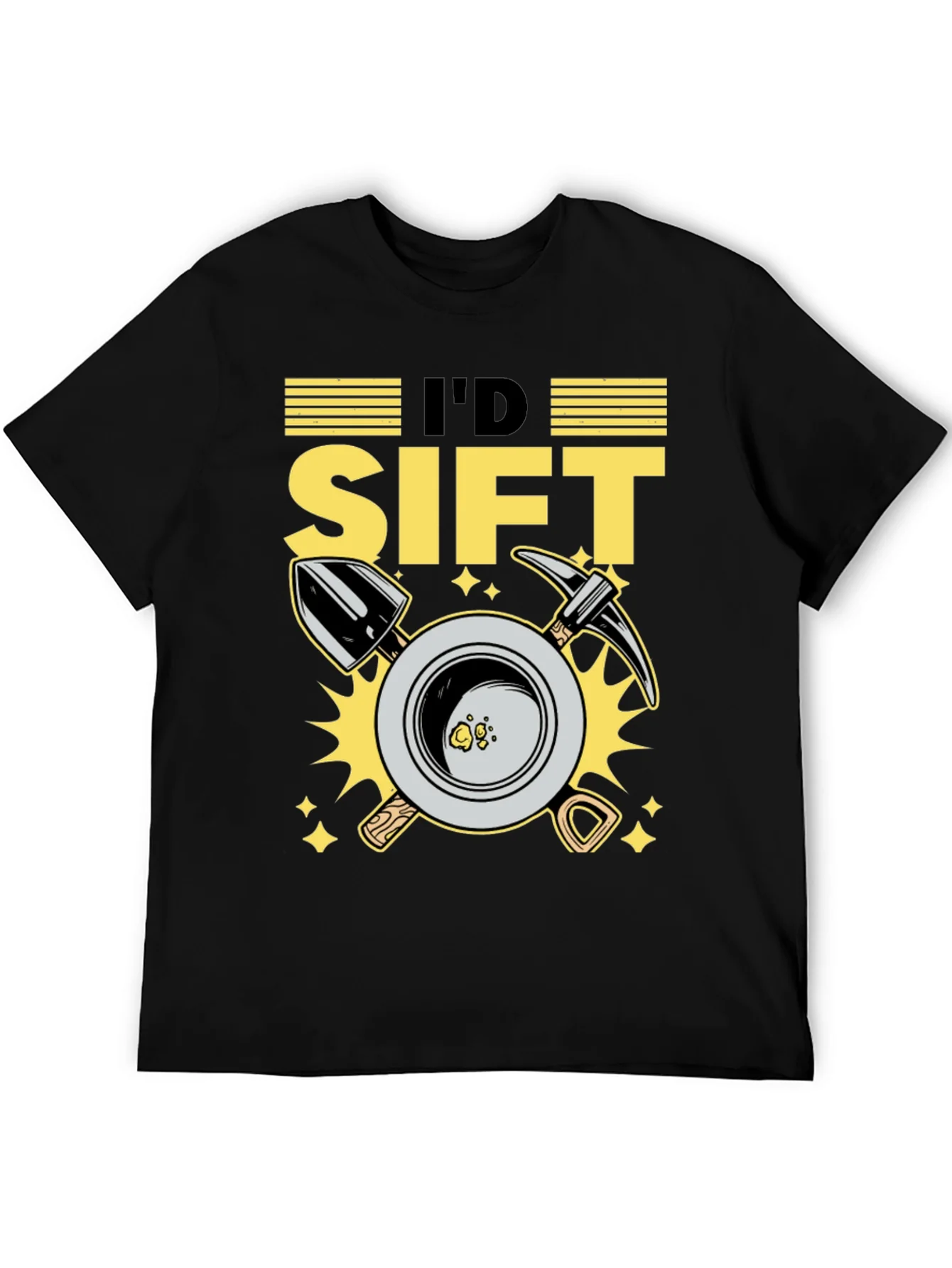 Id Sift Gold Miner T-Shirt - Prospecting Tee