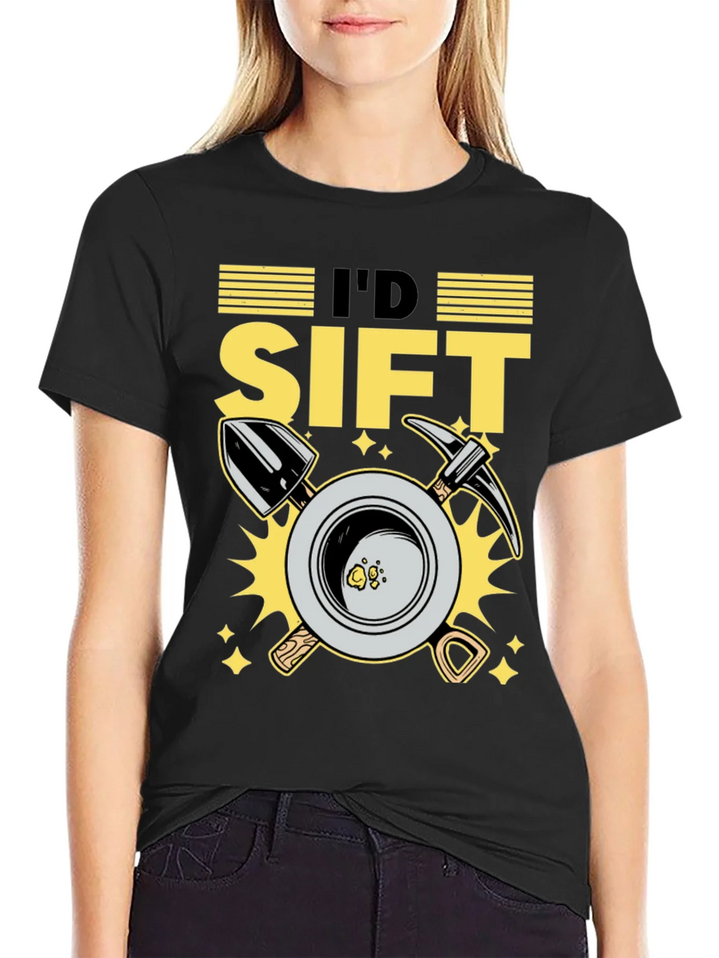 Id Sift Gold Miner T-Shirt - Prospecting Tee