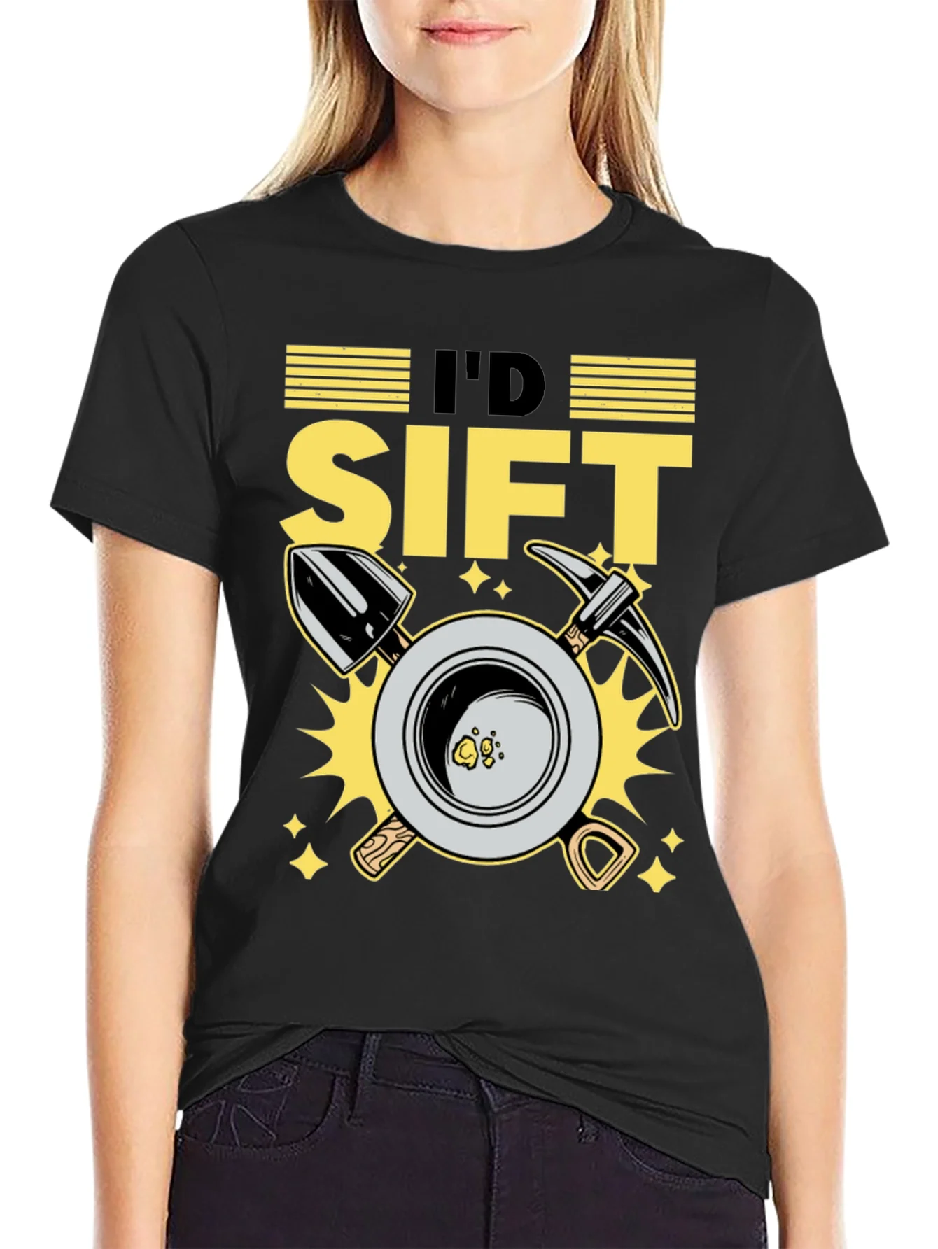 Id Sift Gold Miner T-Shirt - Prospecting Tee