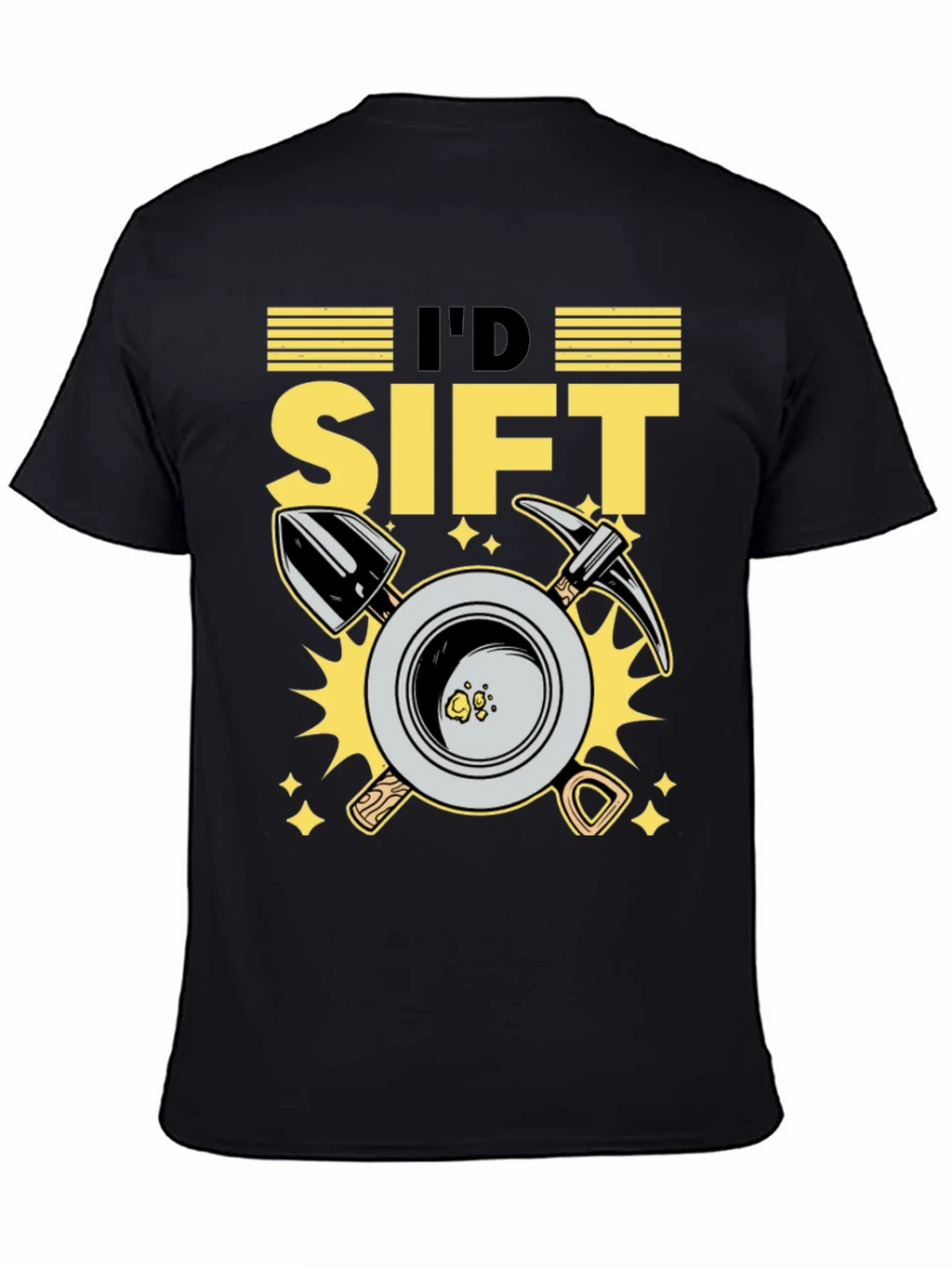 Id Sift Gold Miner T-Shirt - Prospecting Tee