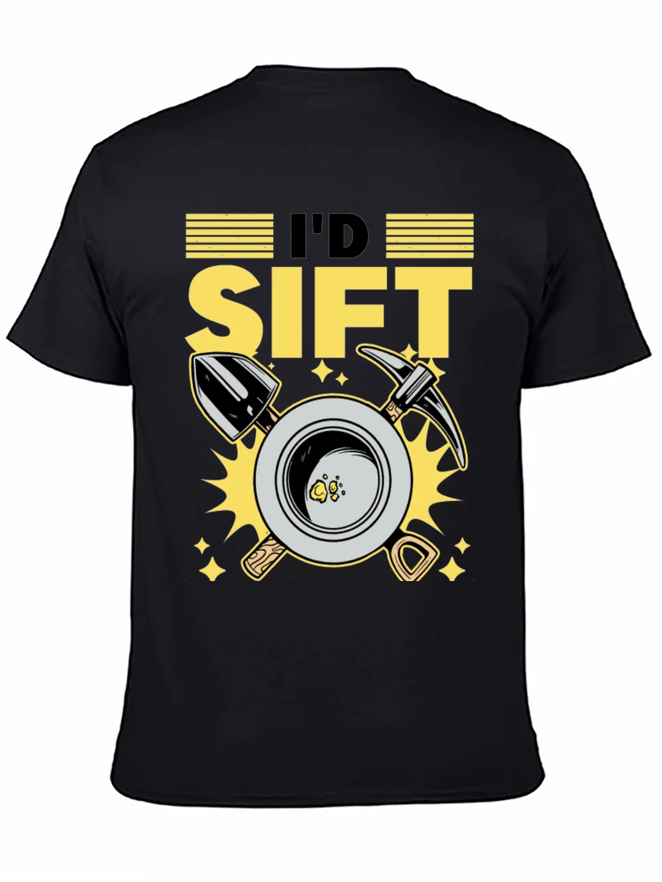 Id Sift Gold Miner T-Shirt - Prospecting Tee