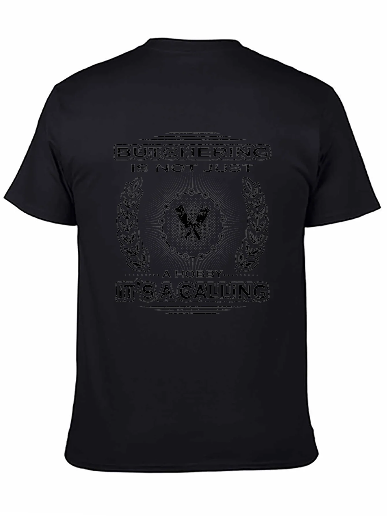 Butchering is a Calling Graphic Tee - Black