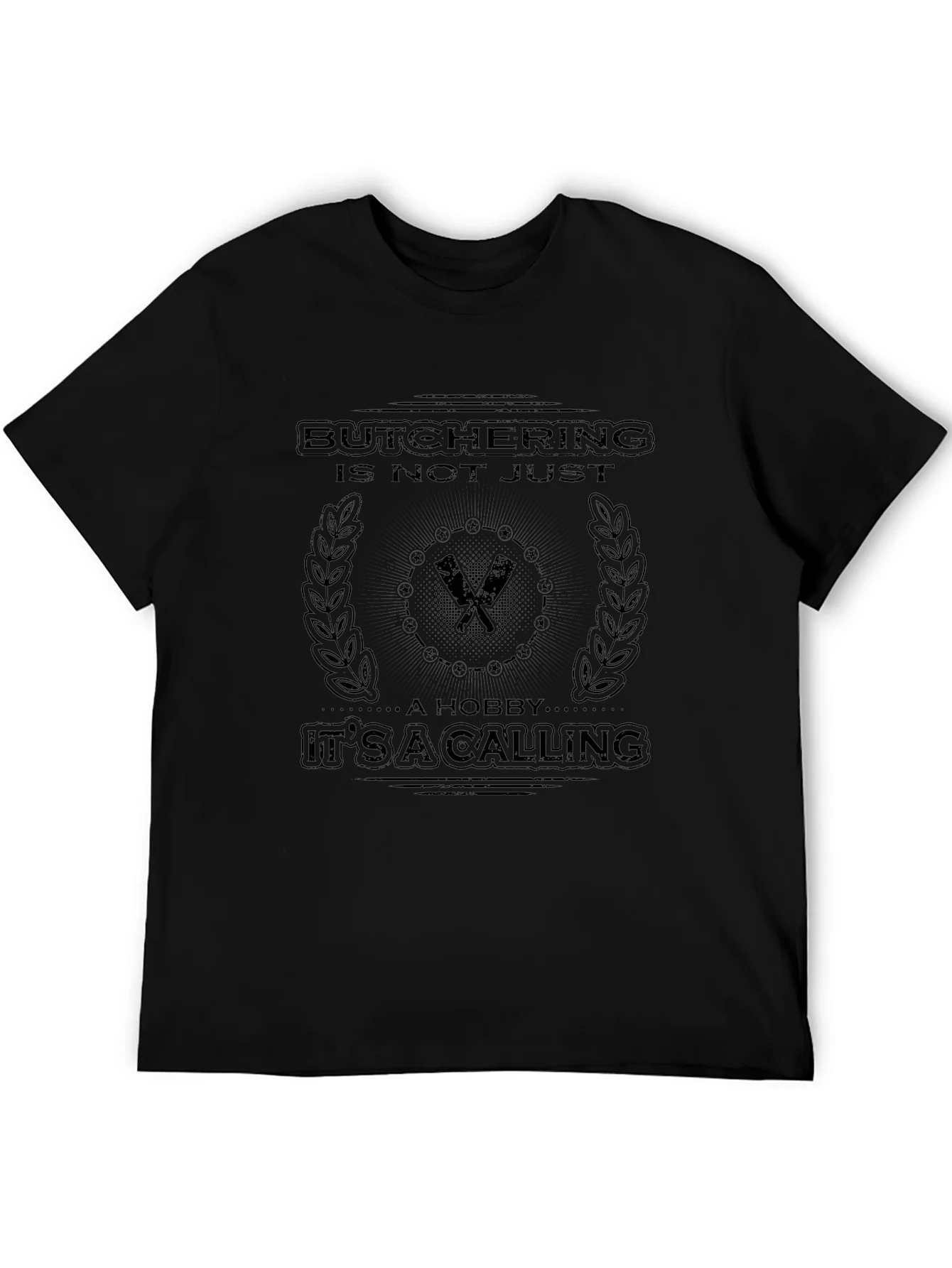 Butchering is a Calling Graphic Tee - Black