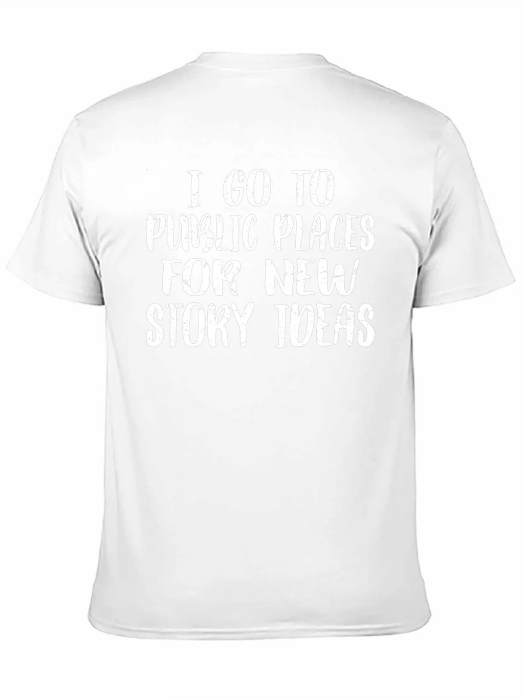 Story Ideas T-Shirt - Public Places Inspiration Tee