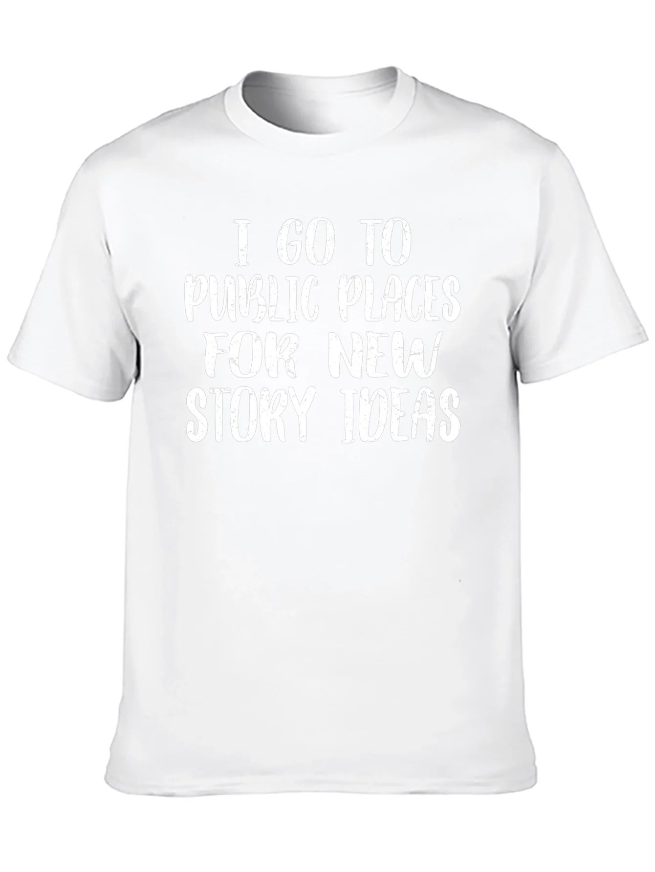 Story Ideas T-Shirt - Public Places Inspiration Tee
