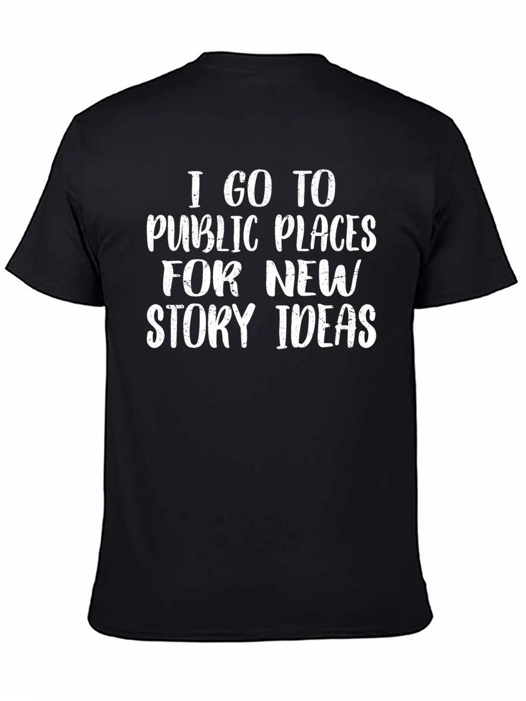 Story Ideas T-Shirt - Public Places Inspiration Tee