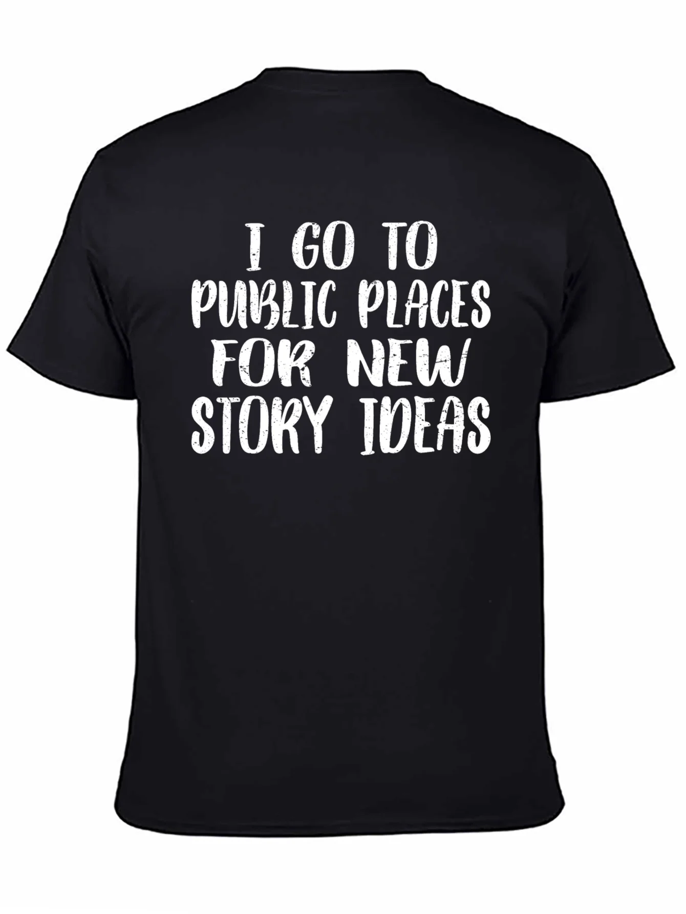 Story Ideas T-Shirt - Public Places Inspiration Tee