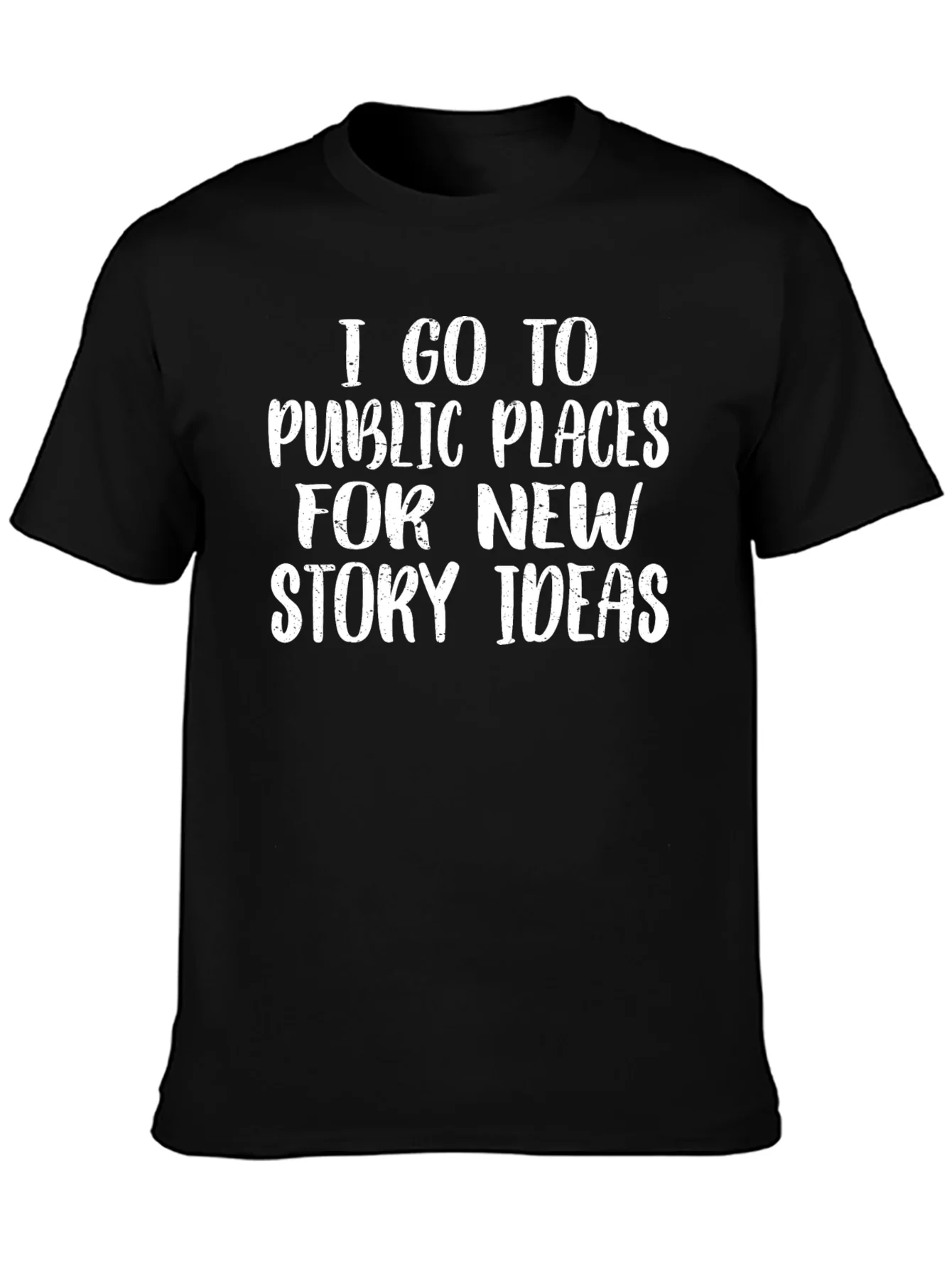 Story Ideas T-Shirt - Public Places Inspiration Tee