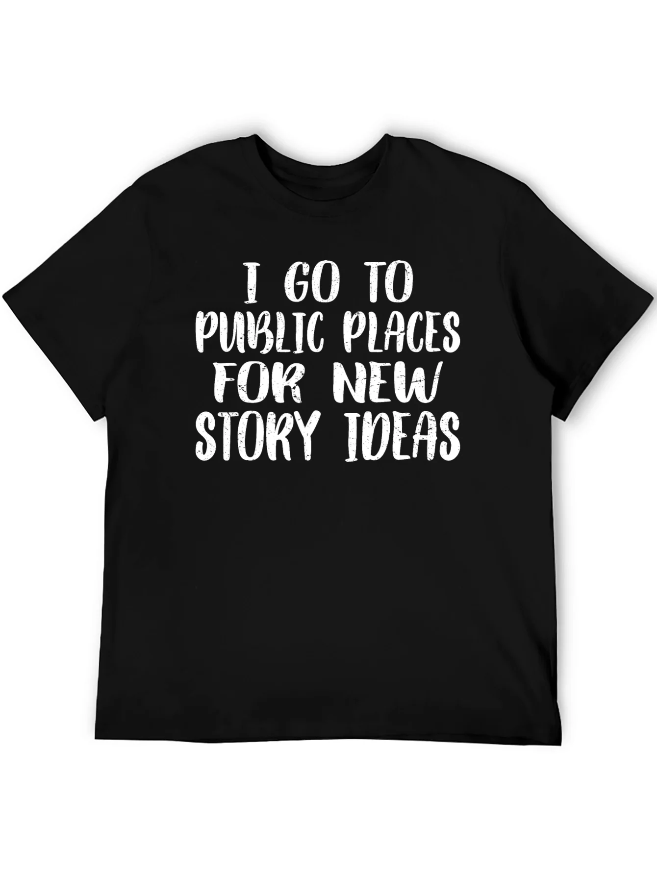 Story Ideas T-Shirt - Public Places Inspiration Tee