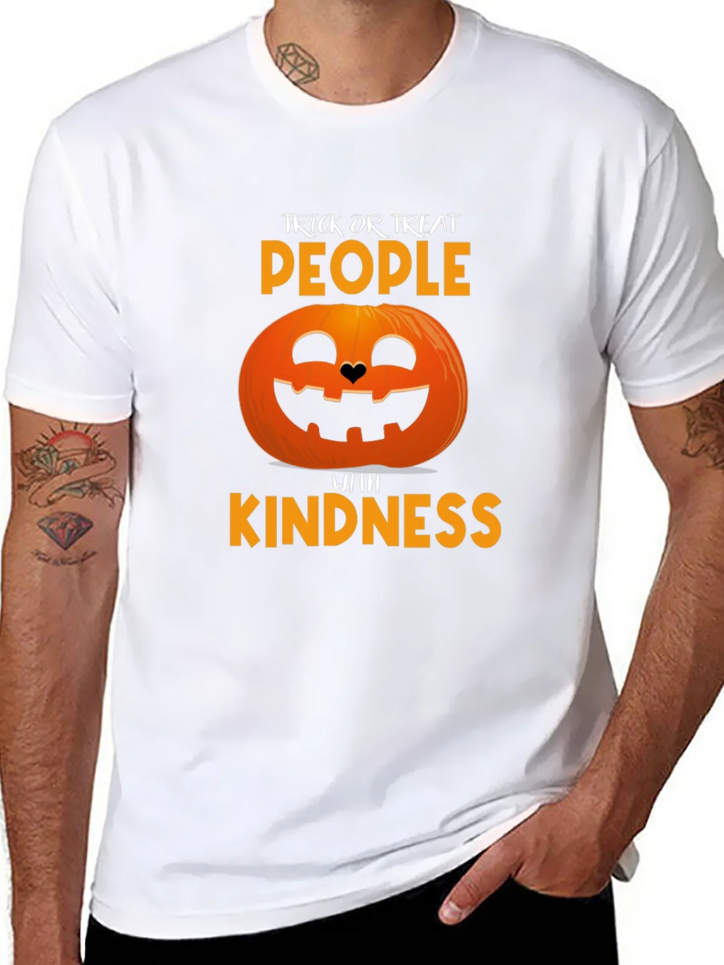 Trick or Treat with Kindness T-Shirt Halloween