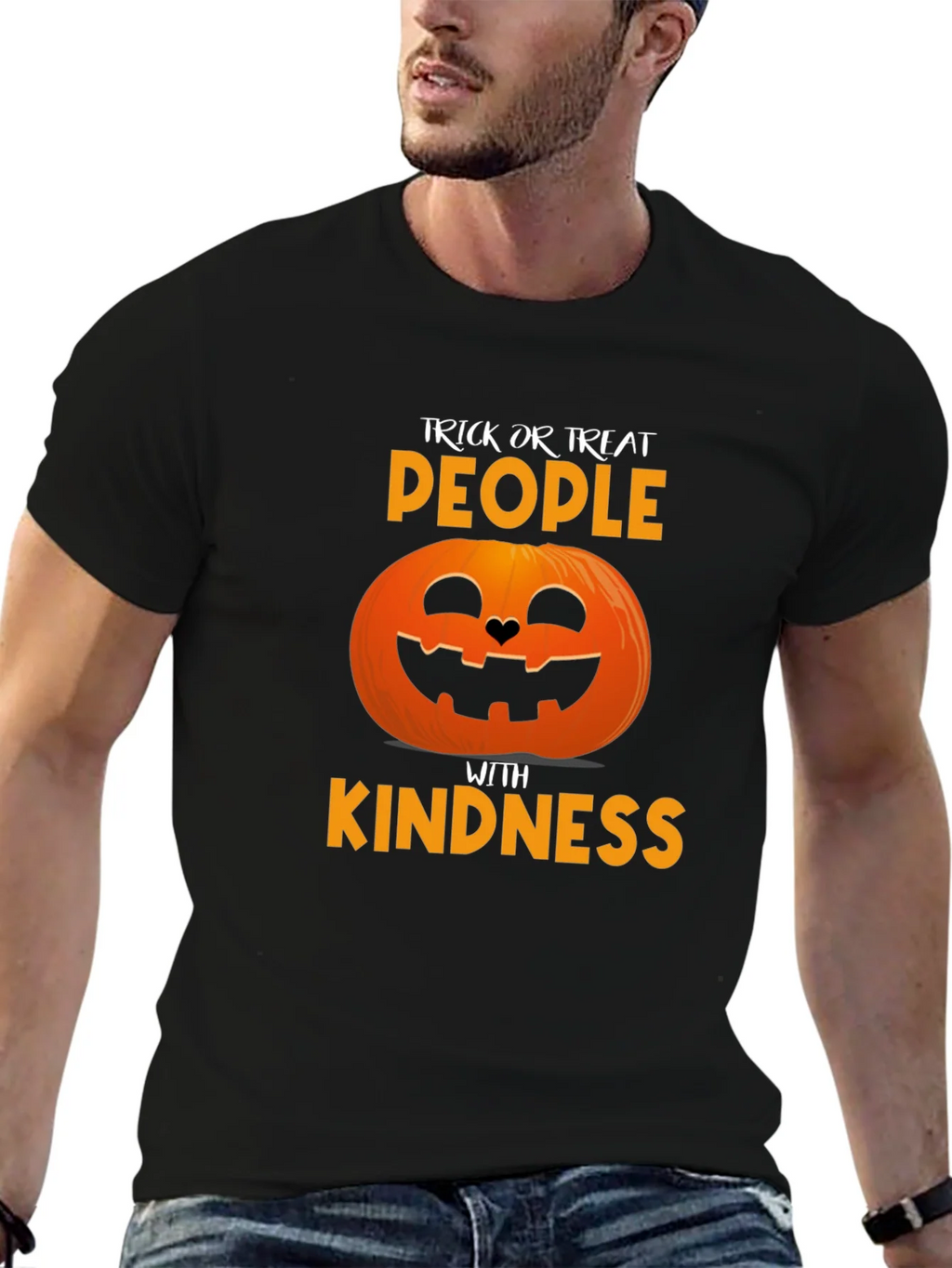 Trick or Treat with Kindness T-Shirt Halloween