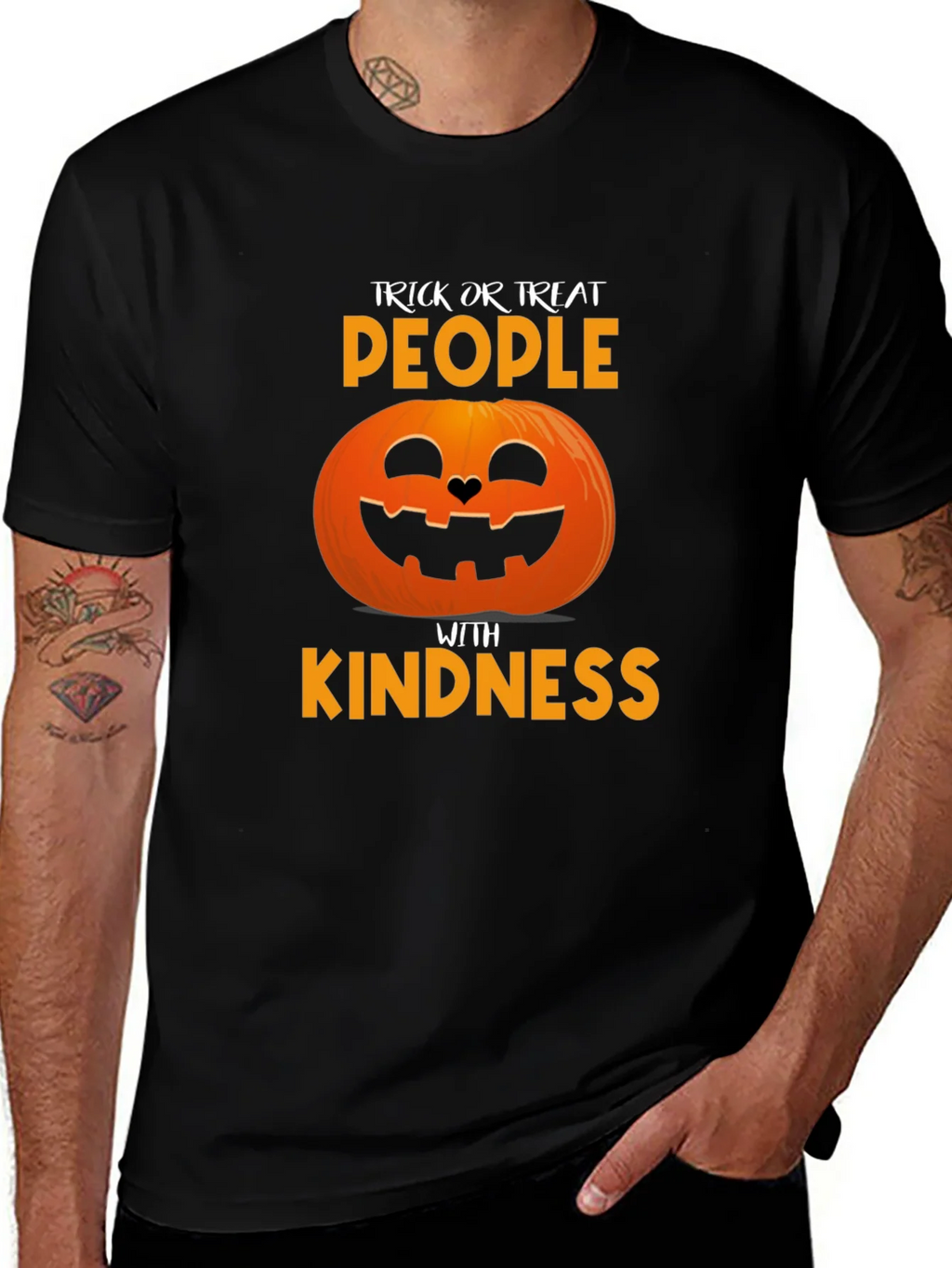 Trick or Treat with Kindness T-Shirt Halloween