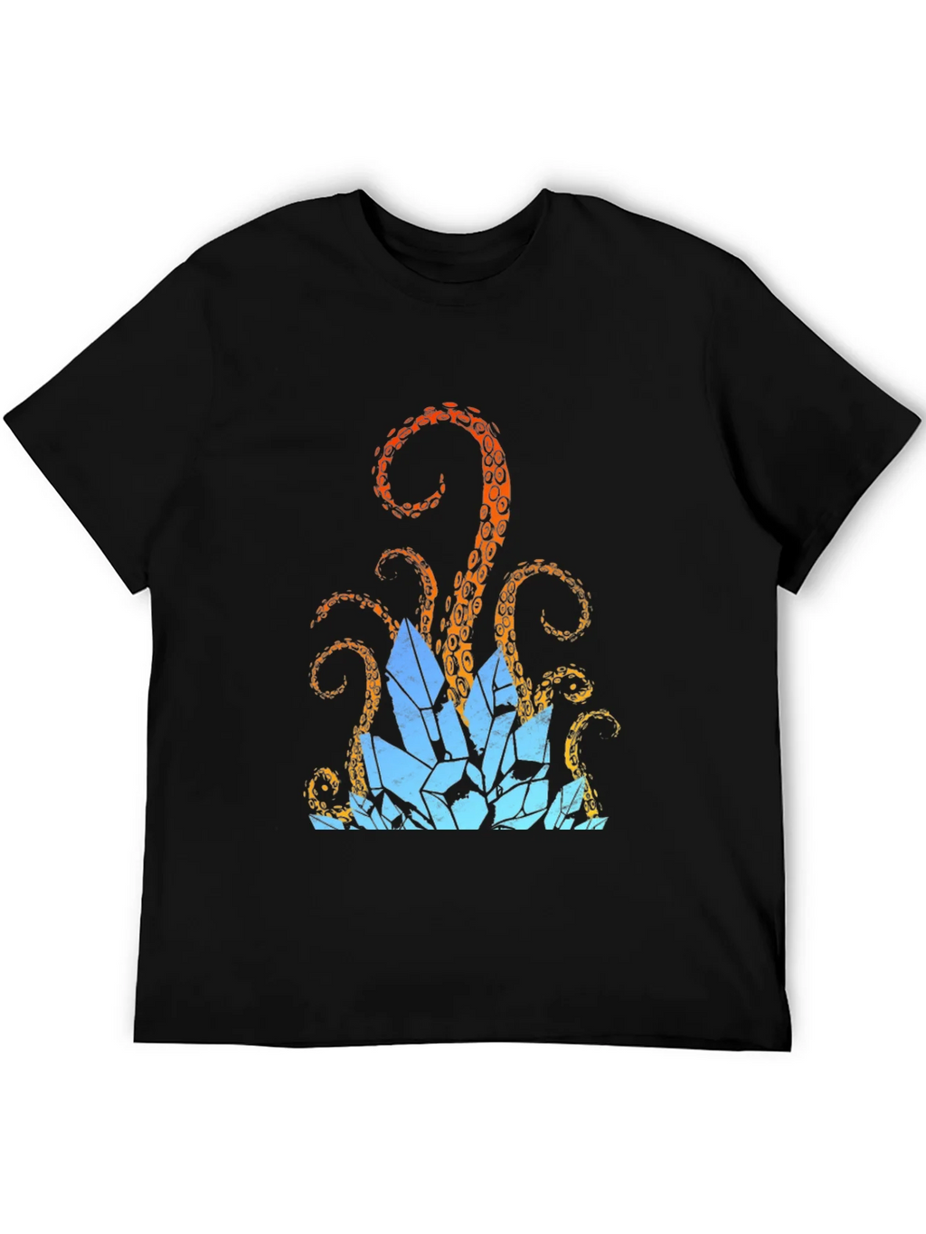Octopus Crystal T-Shirt - Kraken Tee