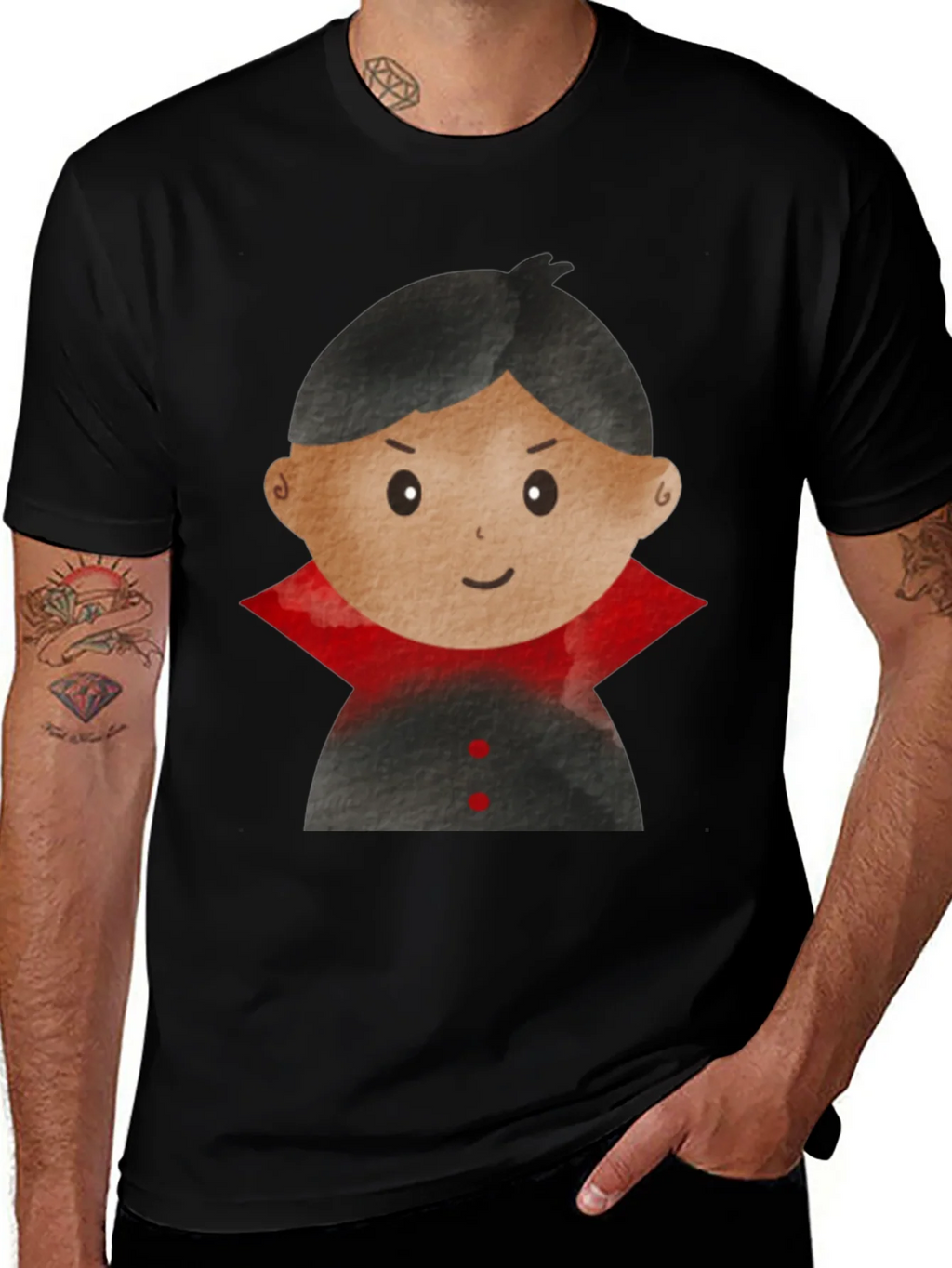 Cute Vampire Boy T-Shirt - Halloween Apparel