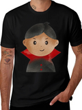 Cute Vampire Boy T-Shirt - Halloween Apparel
